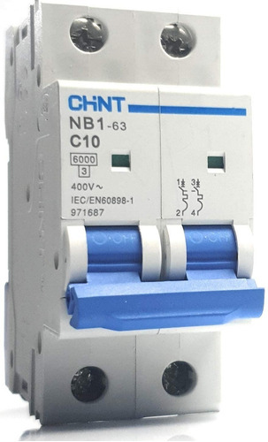 Disjoncteur Magnétothermique Siemens 2P 20A C 400V 6kA - Protection électrique Pour Installations